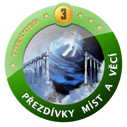 Odznáček - Přezdívky míst a věcí