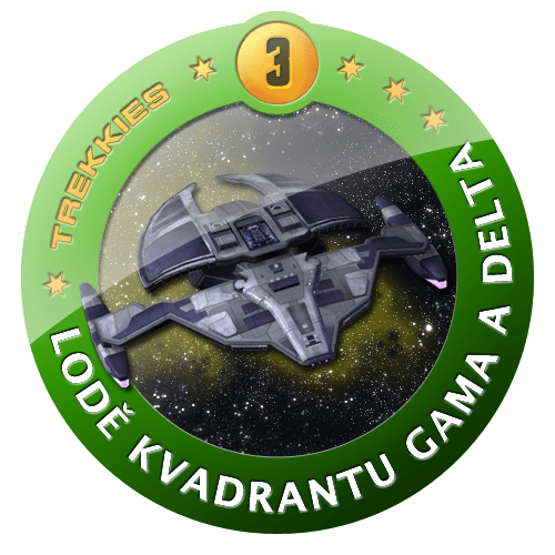 Odznáček - Lodě kvadrantu Gama a Delta
