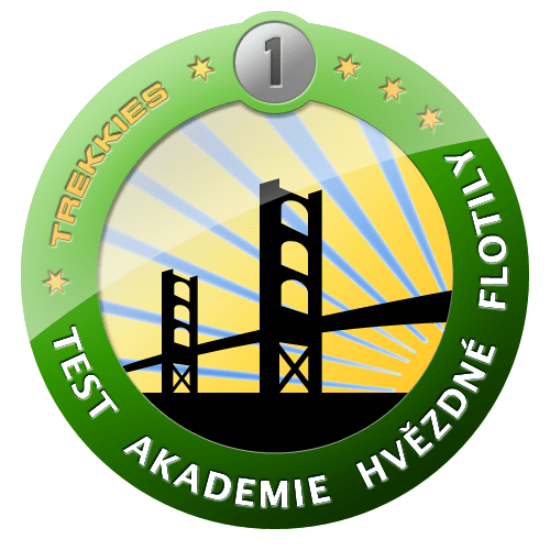 Odznáček - Test Akademie Hvězdné flotily