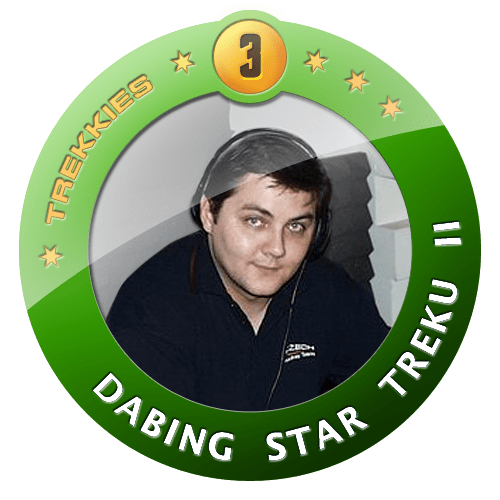 Odznáček - Dabing Star Treku II