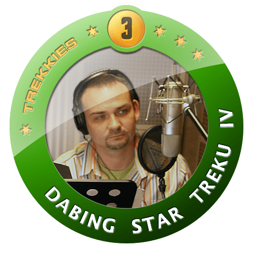 Odznáček - Dabing Star Treku IV