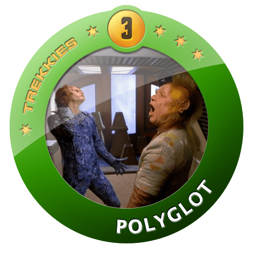 Odznáček - Polyglot