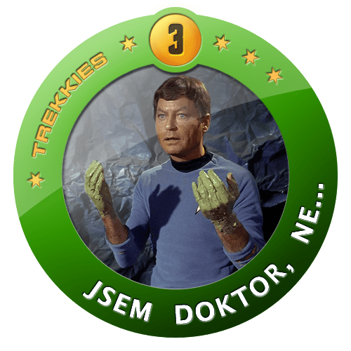 Odznáček - Jsem doktor, ne…