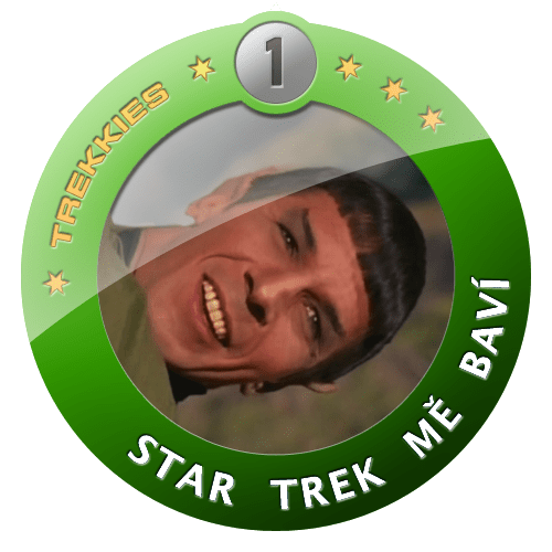 Odznáček - Star Trek mě baví