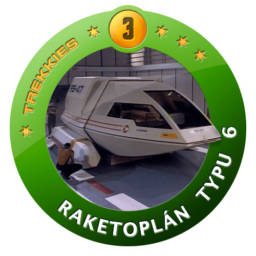 Odznáček - Raketoplán typu 6