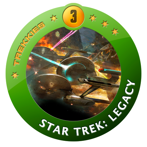 Odznáček - Hra Star Trek: Legacy