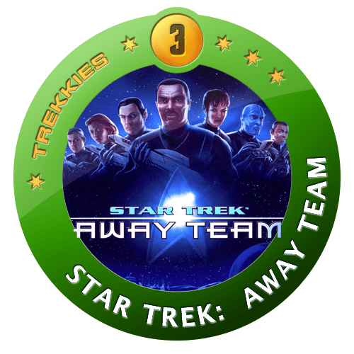 Odznáček - Hra Star Trek: Away Team
