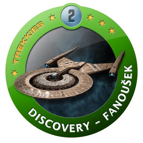 Odznáček - Discovery - Fanoušek