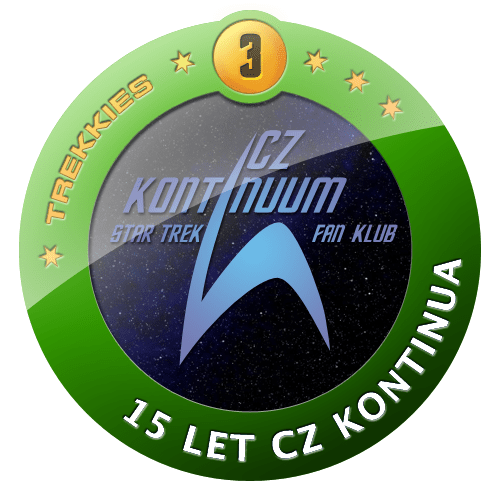 Odznáček - 15 let CZ Kontinua
