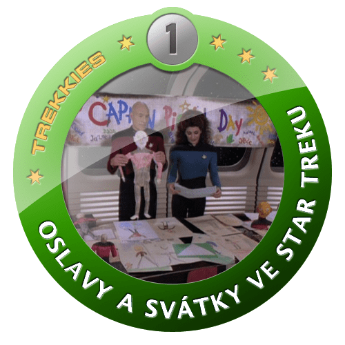 Odznáček - Oslavy a svátky ve Star Treku