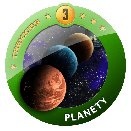 Odznáček - Planety