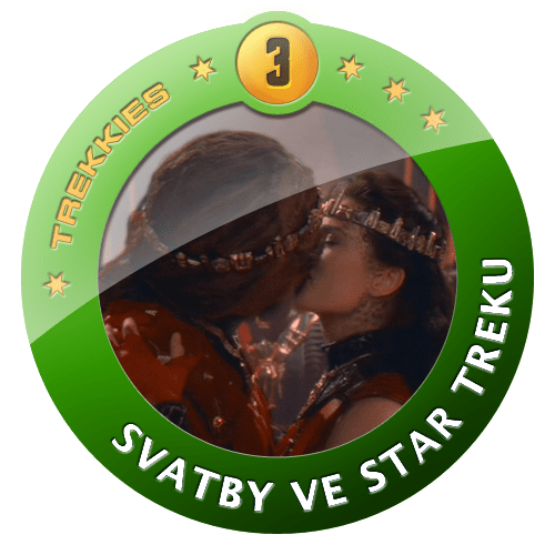 Odznáček - Svatby ve Star Treku