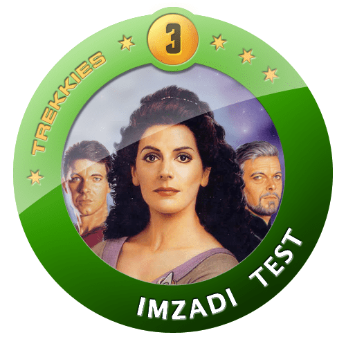 Odznáček - Imzadi test