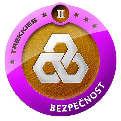 Odznáček - Bezpečnost