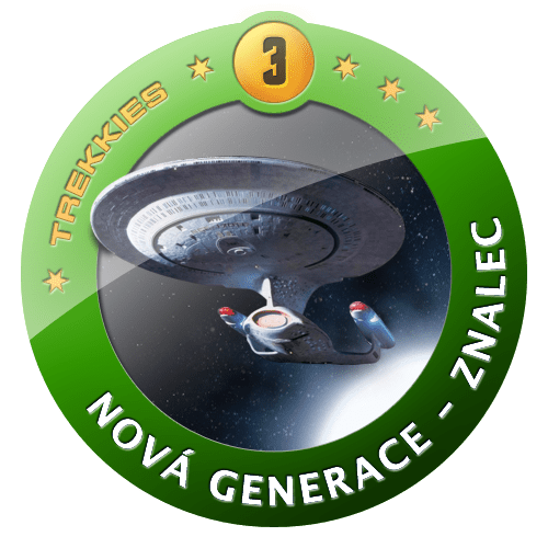 Odznáček - TNG znalec
